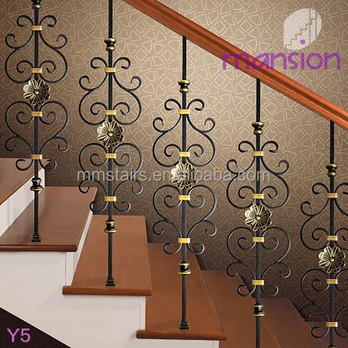 Декоративная балюстрада, железная лестничная балюстрада