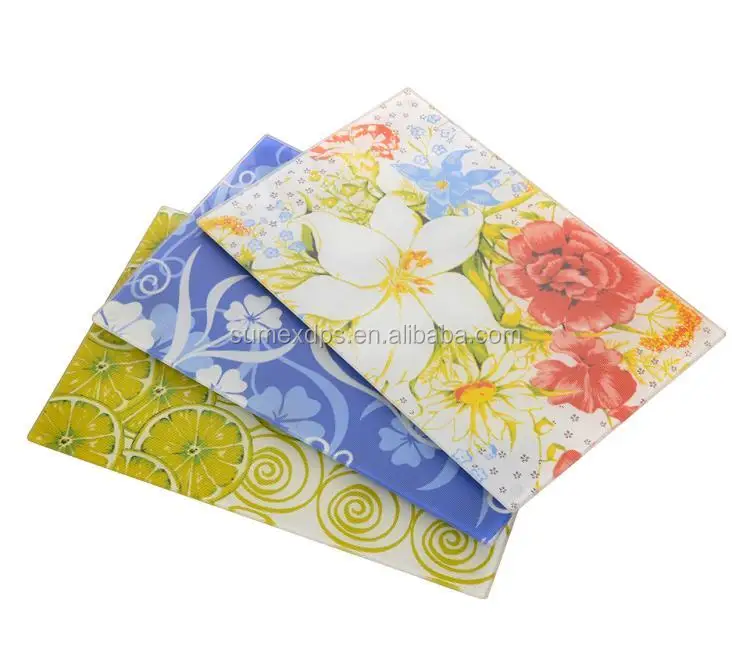 Factory wholesale Sublimation Blanks Sublimation Coated Glass Cutting Board