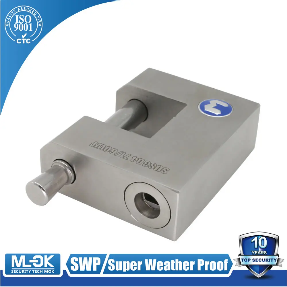 MOK Type Rectangle Padlocks, One Key Open All Locks ,keyed alike padlocks