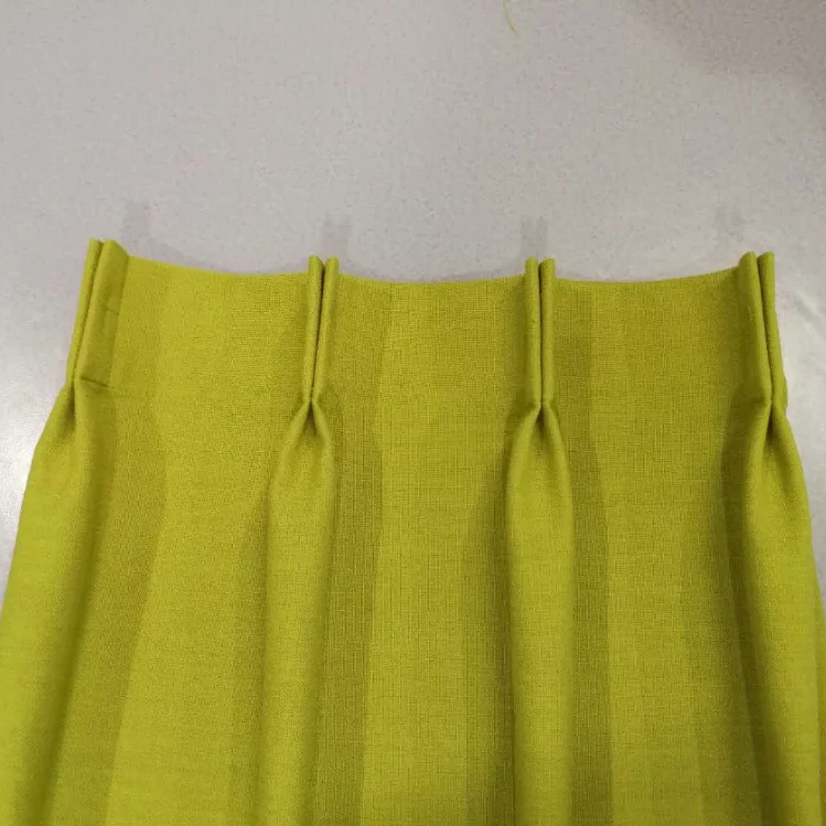 100% Polyester Wave Curtain Oriel Window Hotel Office Window Blackout Drapes and Curtains Best Selling Window Treatment