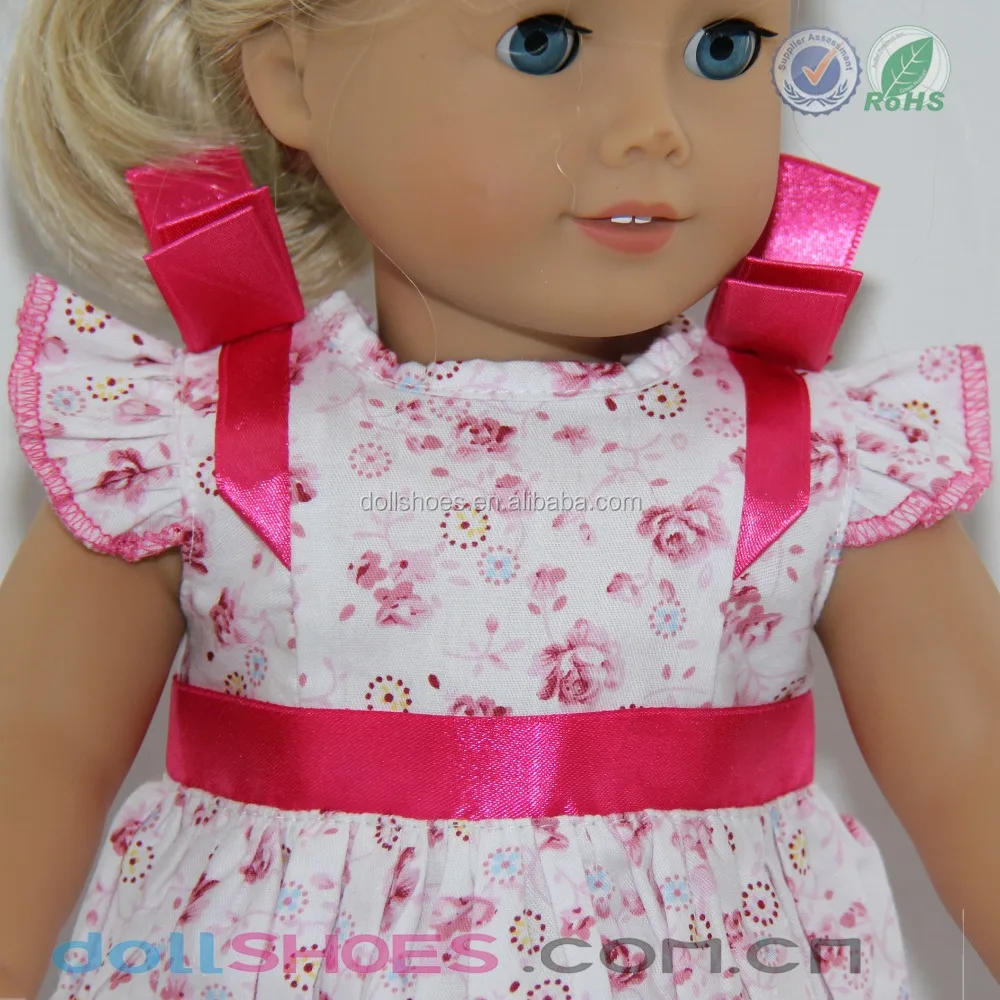 
sunny summer 18 inch amerian girl doll dress 