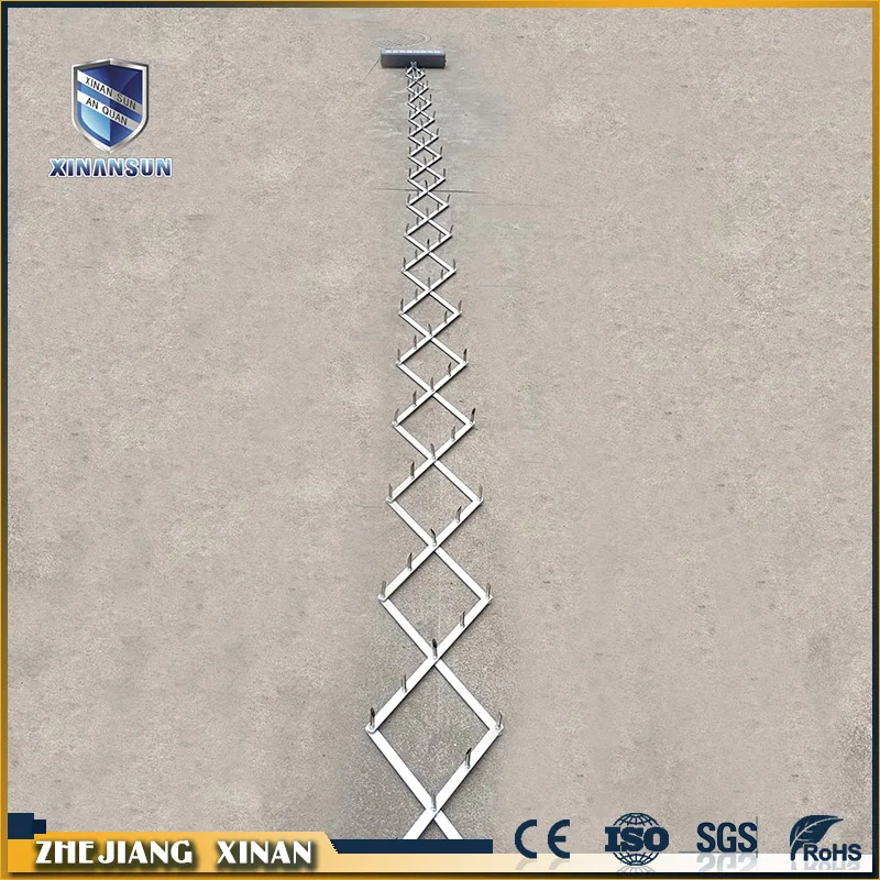 
7m hot sale foldable security road spikes for traffic safety 