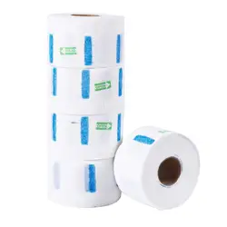 Wholesale hairdressing 5 rolls pack disposable Hairdressing Neck Paper cover for barber