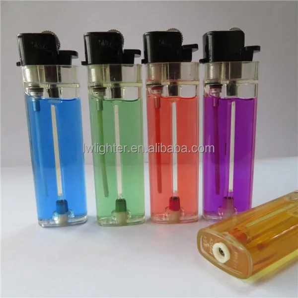 Refill Transparent Gas Lighter With ISO9001