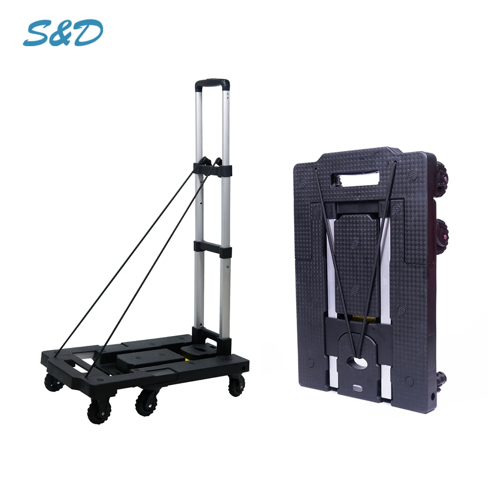 
150KG capacity Multifunctional Foldable Foldable hand cart Folding trolley Hand Luggage Cart 