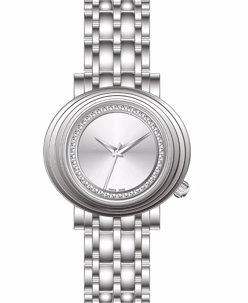 High quality quartz wrist waterproof watch for men women