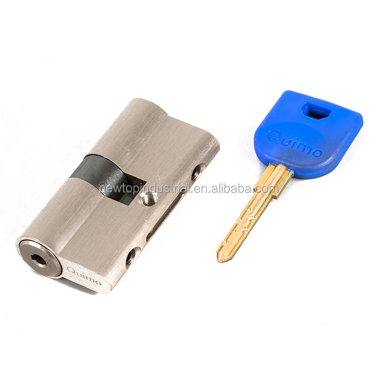 
 Горячая Распродажа, цилиндрический замок с главным ключом из матовой латуни, овальный цилиндр с замком, 60 мм  