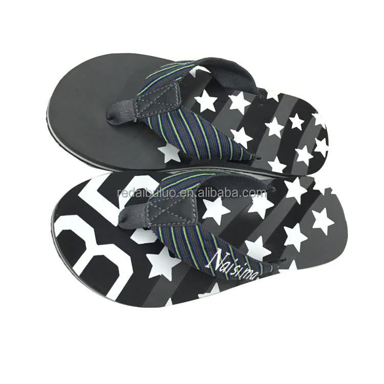 
Colourful Rubber Manufacturers Double Color Printed Eva Slipper for men 