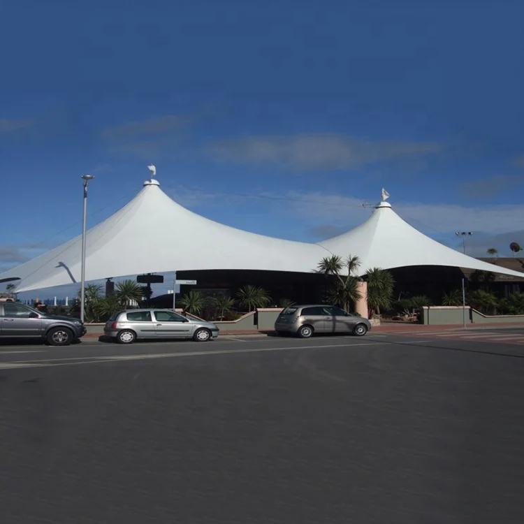 Customized White Architecture Tensile Membrane Building Structure Tent
