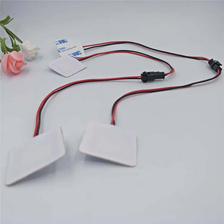  Пустой белый размер карты банка rfid range extender светодио дный светодиодной подсветкой для системы оплаты