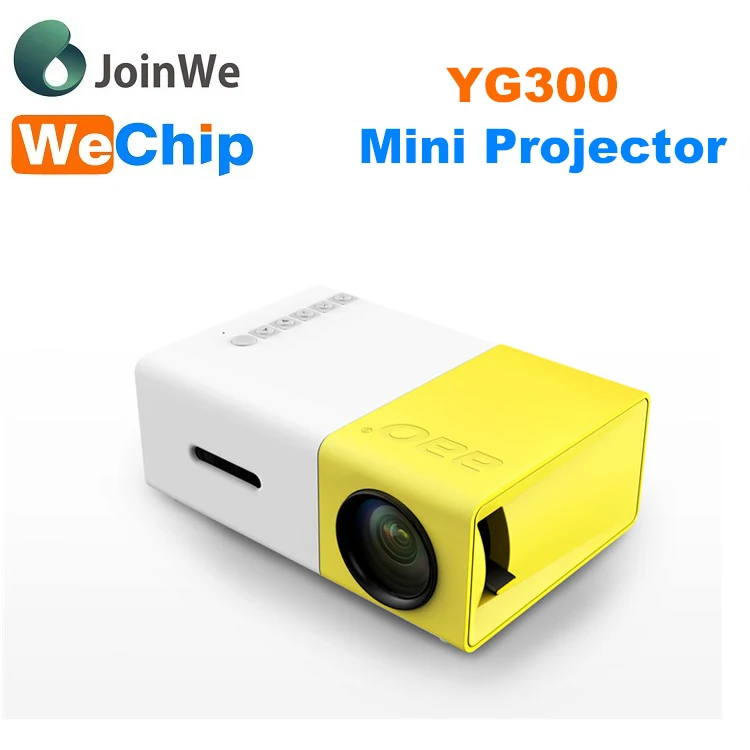 Mini led projector HD 1080 portable home theater pocket cheap price YG300 hid projector