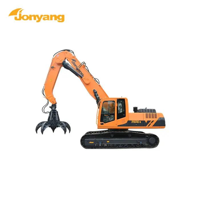 
25 tons excavator mounted scrap metal grab machines 