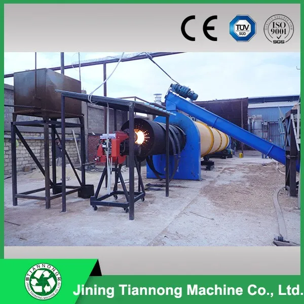 CE Factory price hot air tube dry rotary drum dryer