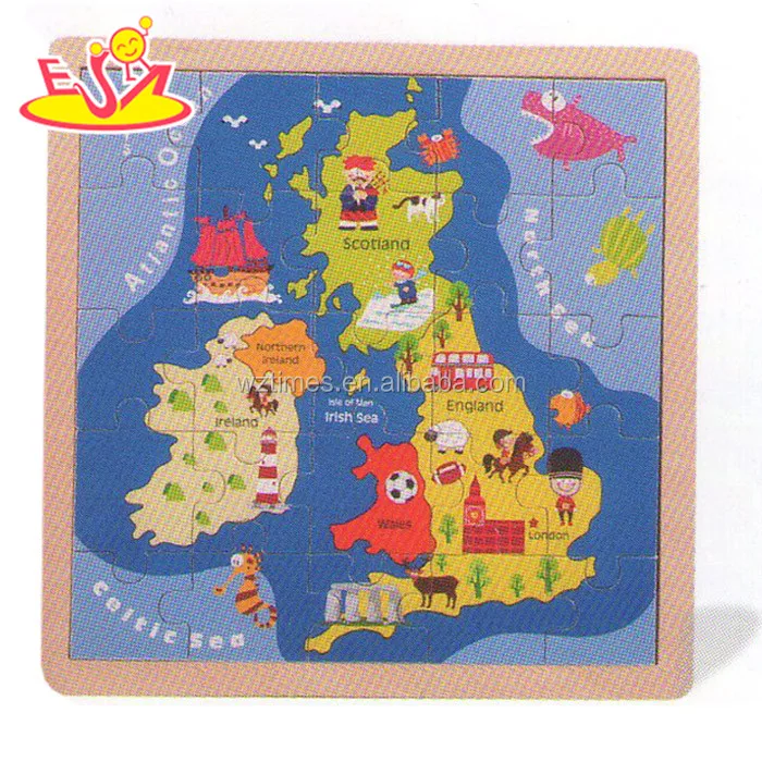wholesale baby wooden world map puzzle fashion kids wooden world map puzzle children wooden world map puzzle W14C138