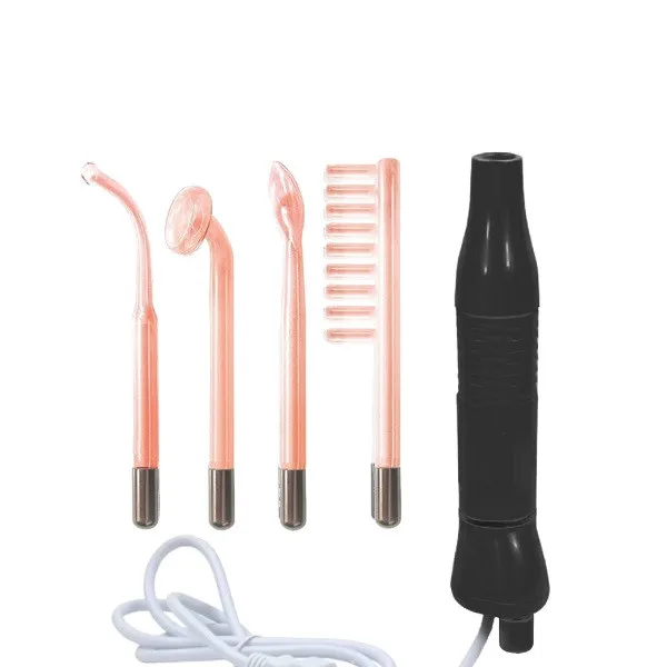 Private label microcurrent high frequency skin therapy wand machine