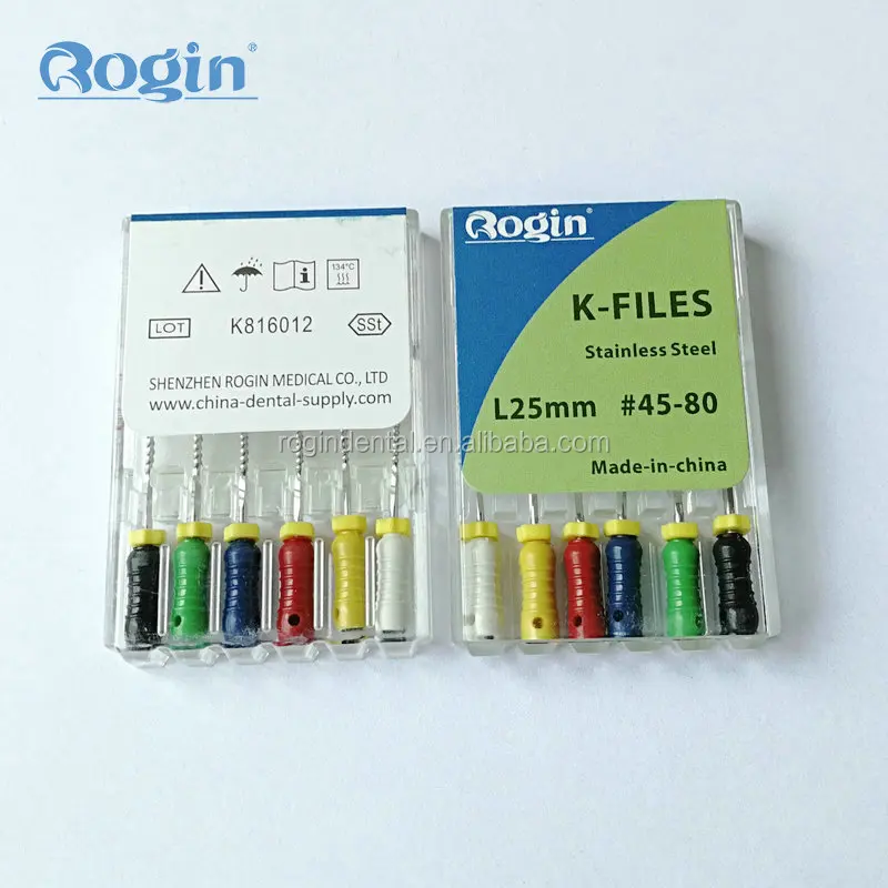 
Dental Stainless Steel Endo Hand K Files hand use 