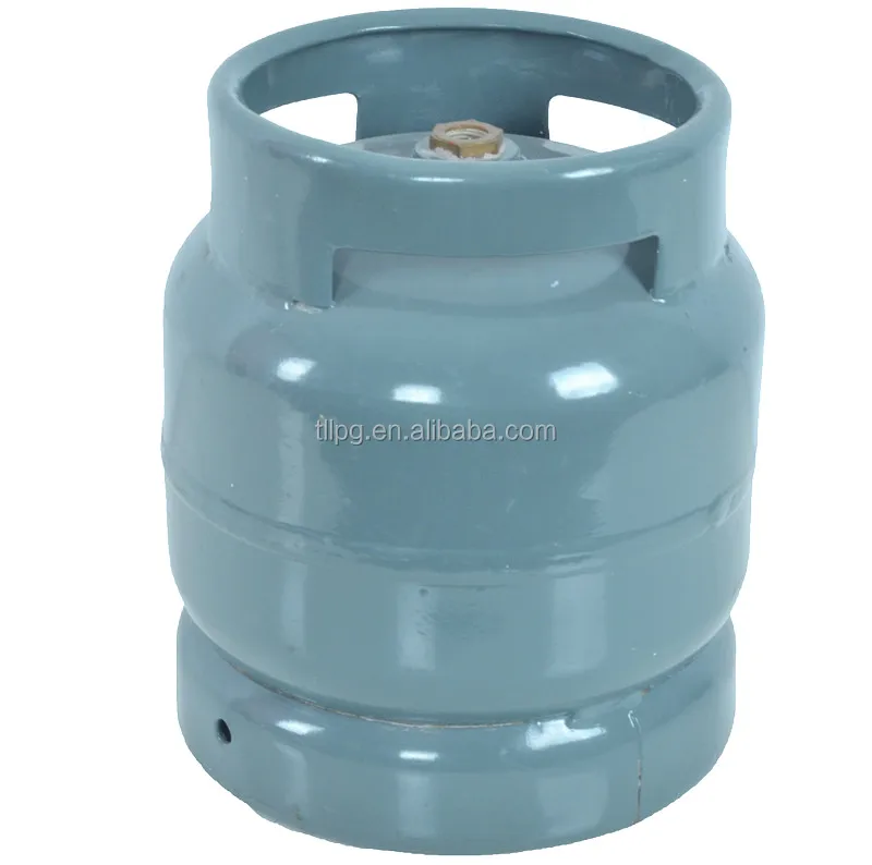 
3kg empty propane LPG gas bottle for camping 