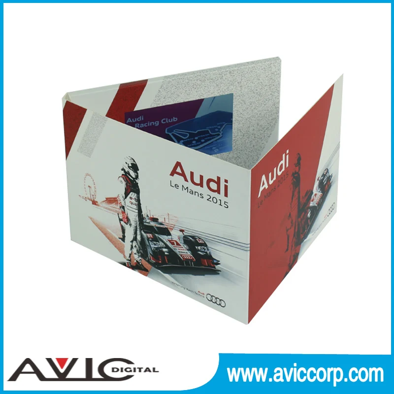 Promotion High Quality sex avi xxx video card brochure