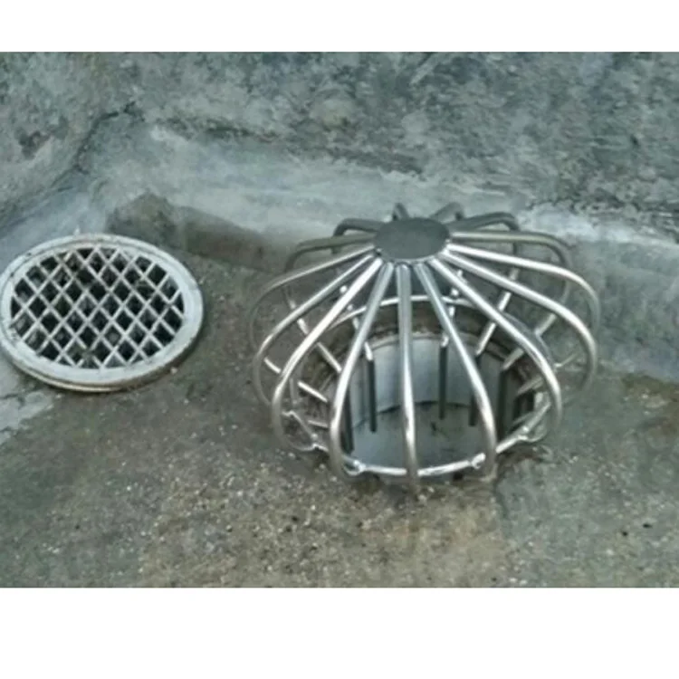 JUTYE brand SS304/201stainless steel Roof floor drain.304 Stainless steel  Down Pipe Gutter Balloon Guard  roof drain