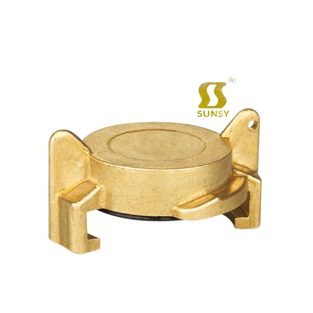 China Yuhuan sunsy shunshui Brass Geka hose coupling quick connector Hexagonal union nipple plug blanking cap elbow equal tee