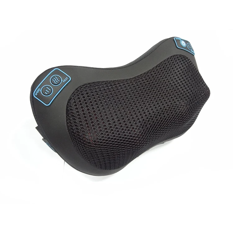 High-quality sell-hitting Electric Battery Operated Shiatsu and Heating Back Massage Pillow