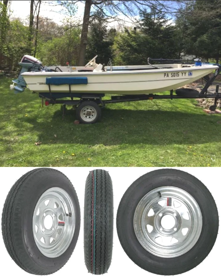 China Wanda 205 75 15 airless trailer tires