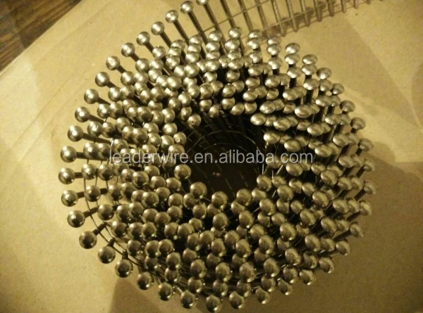 Cheap Price 2.5*50mm RING shank Stainless Steel Pallet Coil Nails