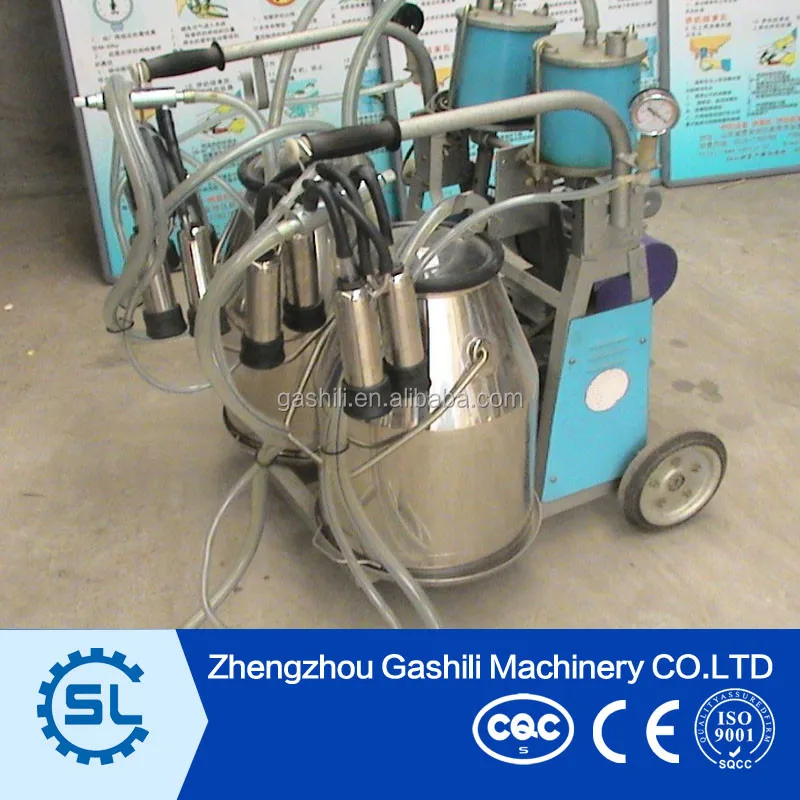 Два ведра портативный корова доильный аппарат Германия