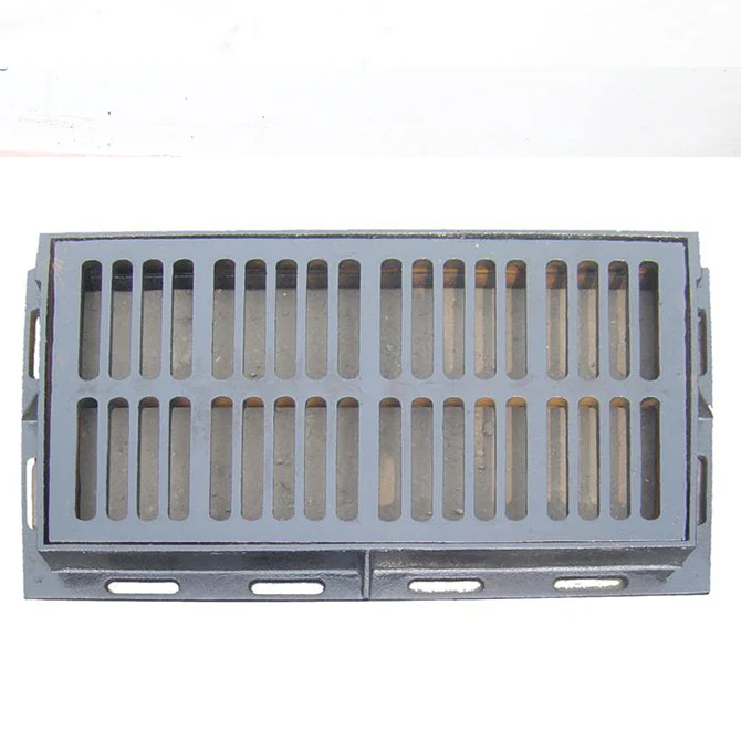 customized trench drain grating cover cast iron storm drain grate