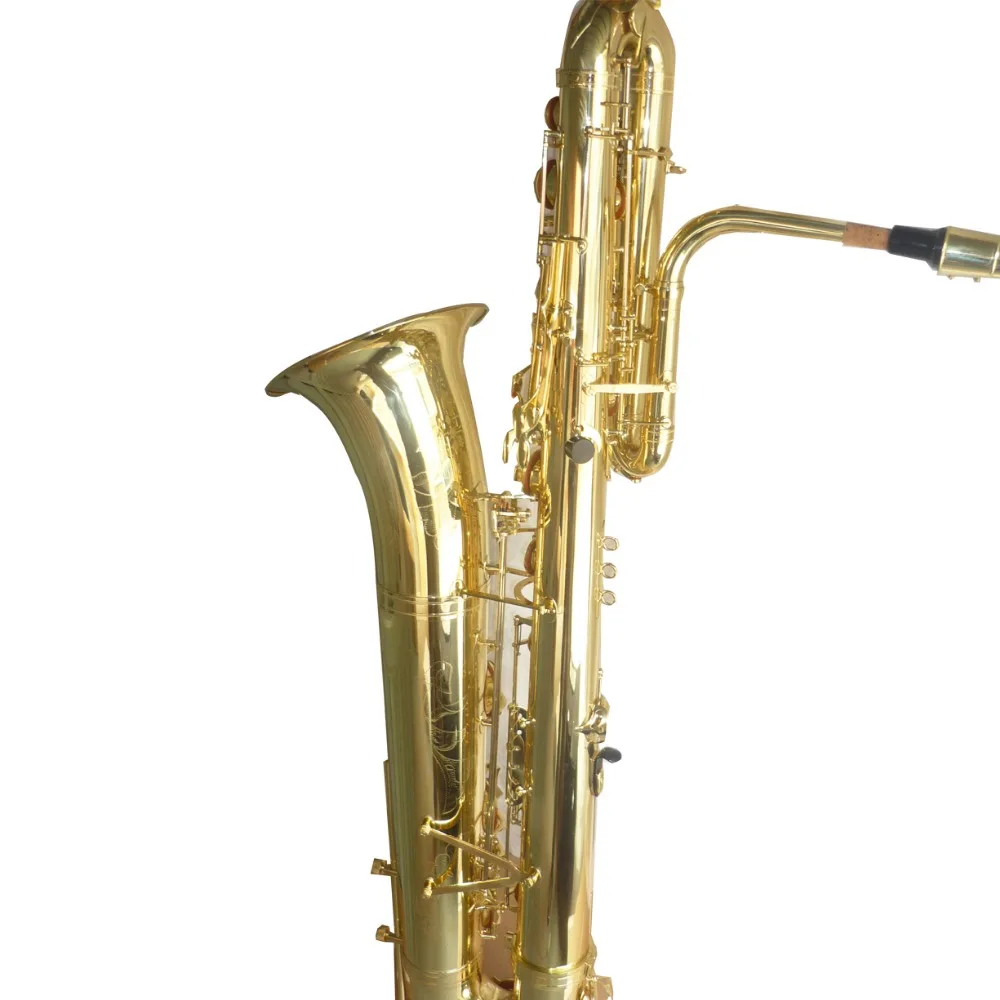 OEM Gold Lacquer Bb Bass Saxophone in Great quality