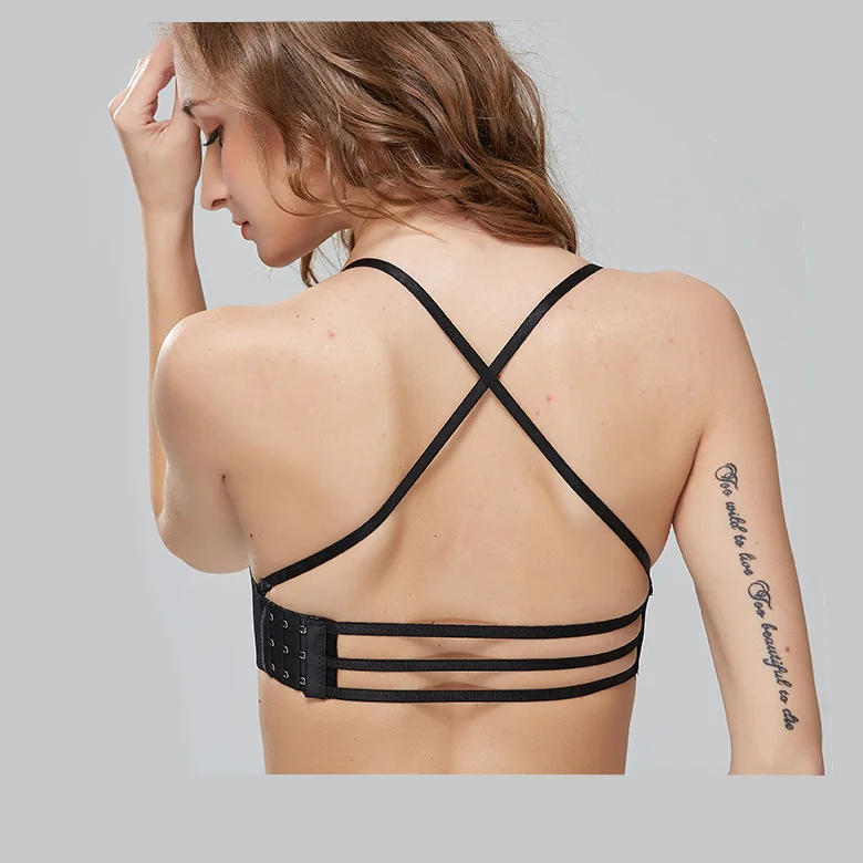 OEM Style Fashion Design Breathable Closed Fitted Adjustable Women Stylish Sexy Bra