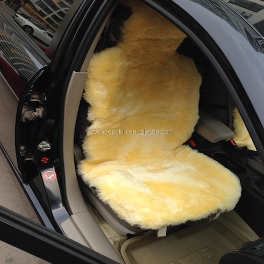 China wholesale 2024 High Quality comfortable australian sheepskin car seatcovers