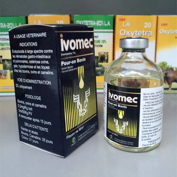 
1% ivermectin injection veterinary medicine from gmp manufacturer 