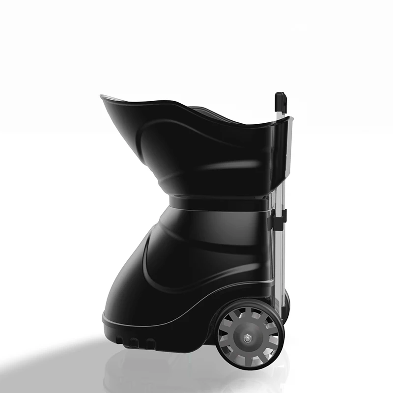 
Hot selling SIBOASI S4015 tennis ball machine with battery tennis ball machine 