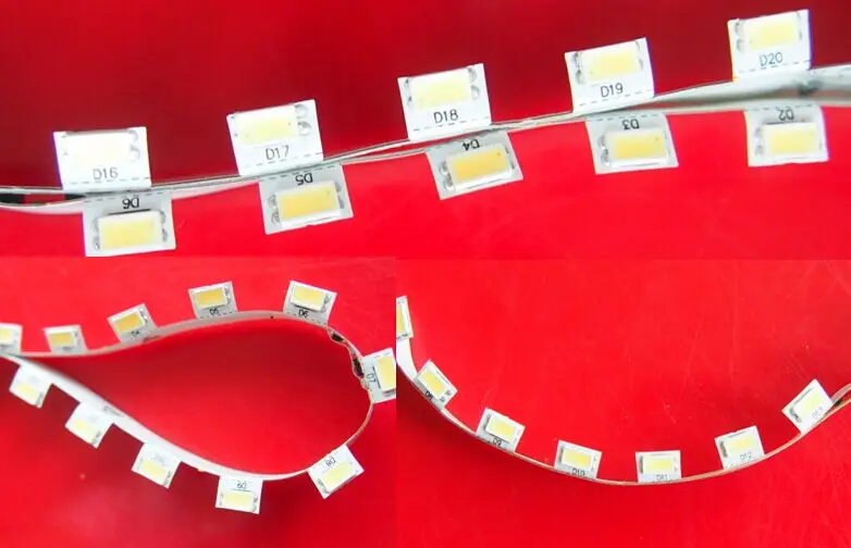 Led Strip 24V 12V SMD3535 LED Angle-adjustable NEW Special Led angle bendable 5630  3528 CC angle-adjustable strip CRI95