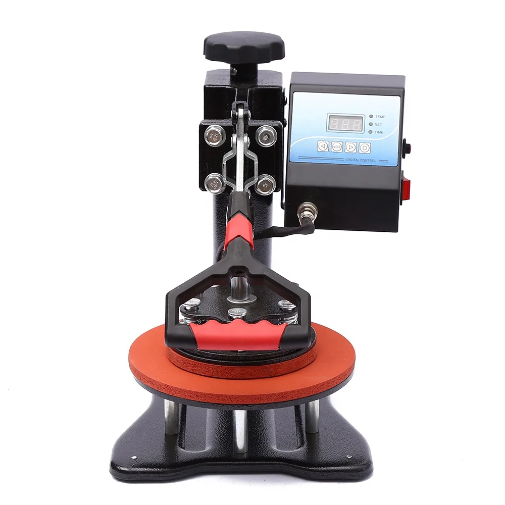 2019 new design plate heat press machine cap press  hot transfer hat plateprinting machine