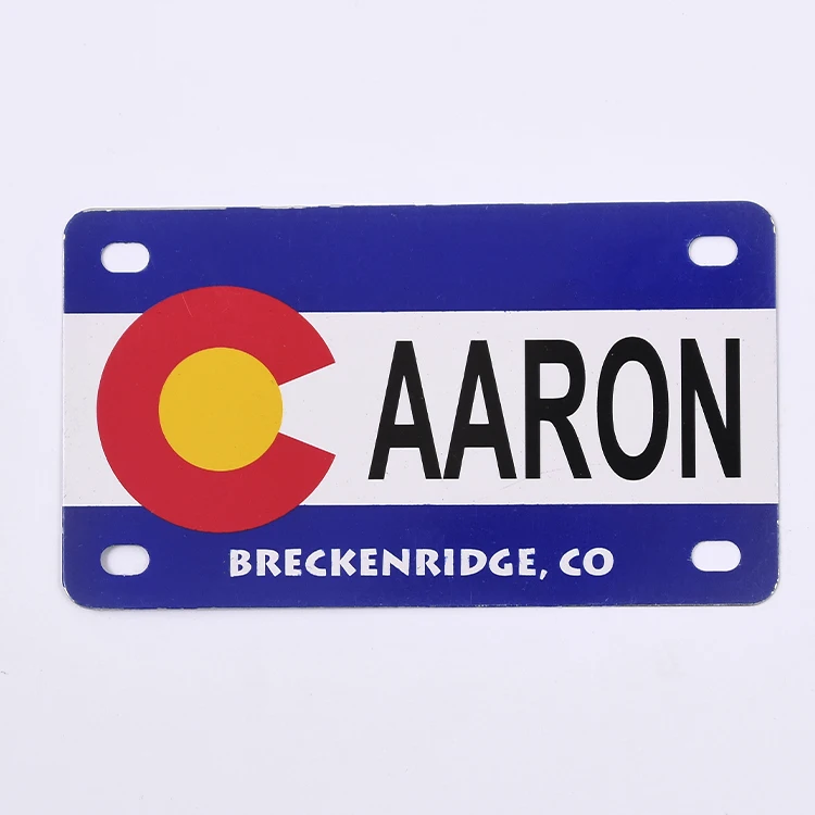 Hot Sale Aluminum Main Material Car Number License Plates