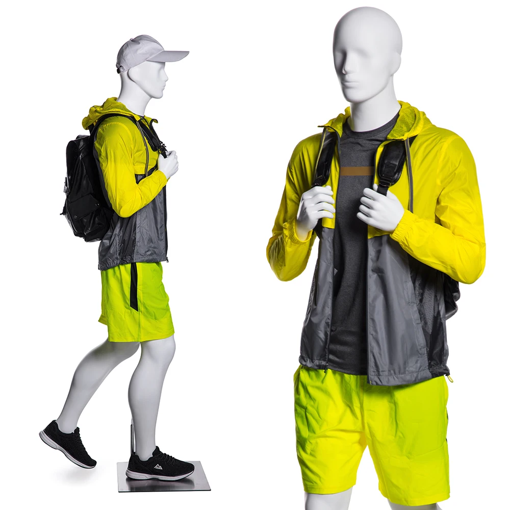 FC02 Clothes Mannequins Walking Sports Full Body Mannequin Male Model Dummy