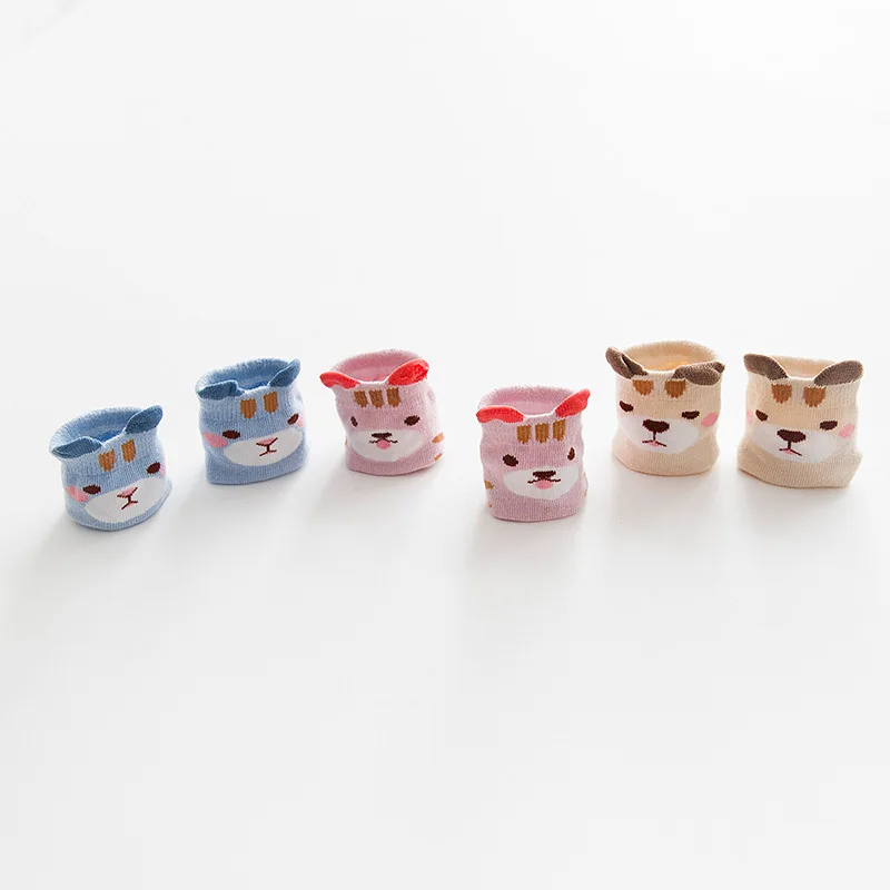 
 Лидер продаж, модные Нескользящие Детские хлопковые носки-трубы с мультяшным рисунком  