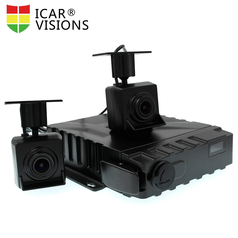 
ICarvisions internal sync IP67 super mini SSD MDVR GPS 3G 4CH 12v car cctv dvr system 