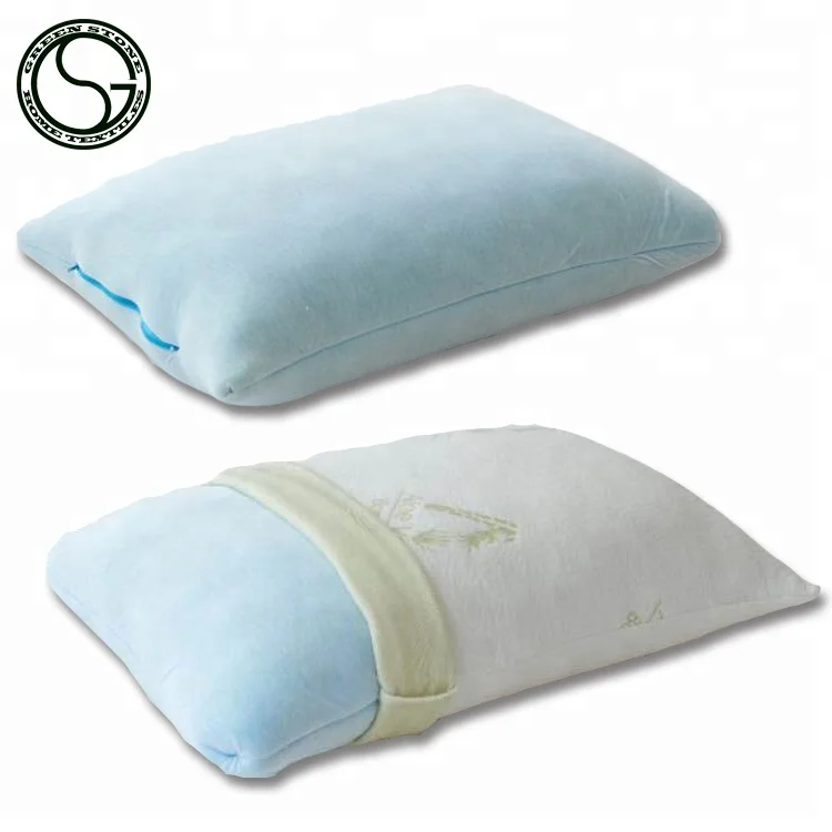 Hot Selling Adjustable Aloe Vera Bamboo Pillow Shredded Memory Foam Pillow
