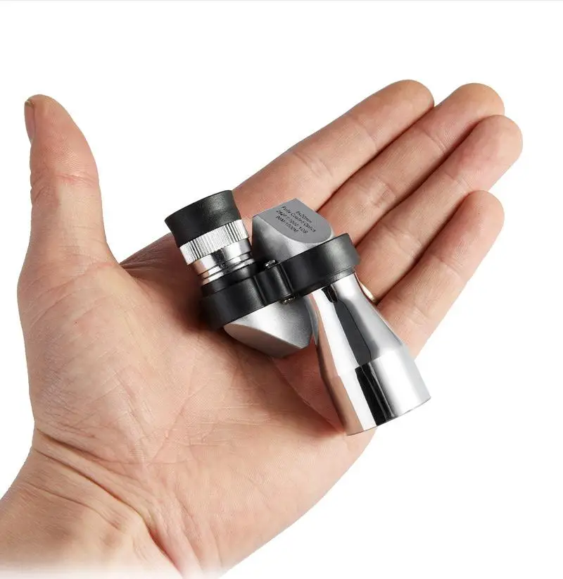  Карманный миниатюрный угловой оптический Монокуляр высокой четкости 8x20 мм ультра-прозрачный и яркий визуальный подходит для научных работников