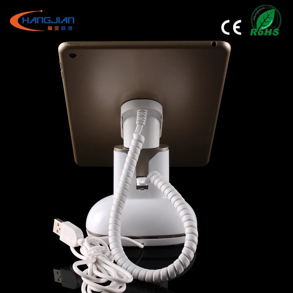 Tablet store cell phone shop display security stand secure solution anti-theft display stand for tablet and mobile phone