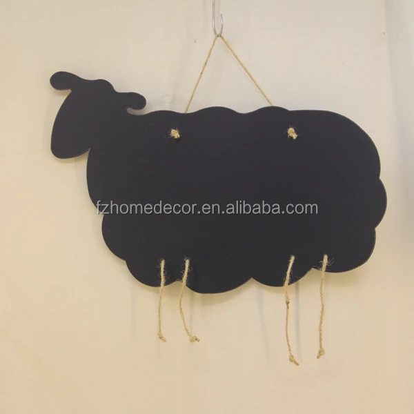 Wooden kids custom shaped blackboard