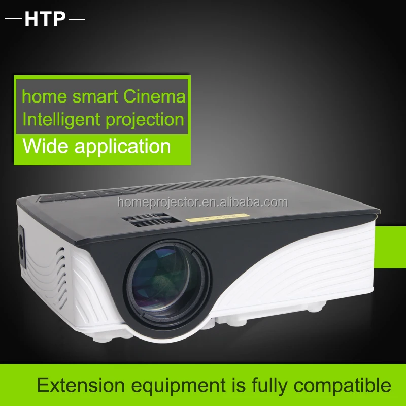 Новый Внешний Вид GP-12 800 Люмен VGA/AU/SD/HDMI/USB Мини Проектор Для Домашнего Кинотеатра СВЕТОДИОДНЫЙ Проектор