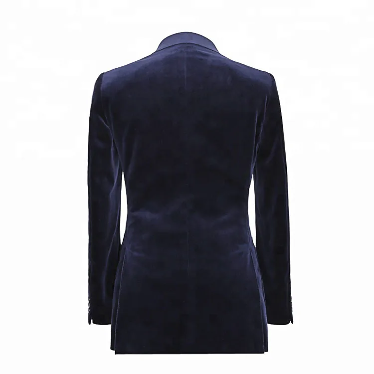 Bespoke Wedding Suit Casual Coat Men Black Blazer Men Corduroy Blazer
