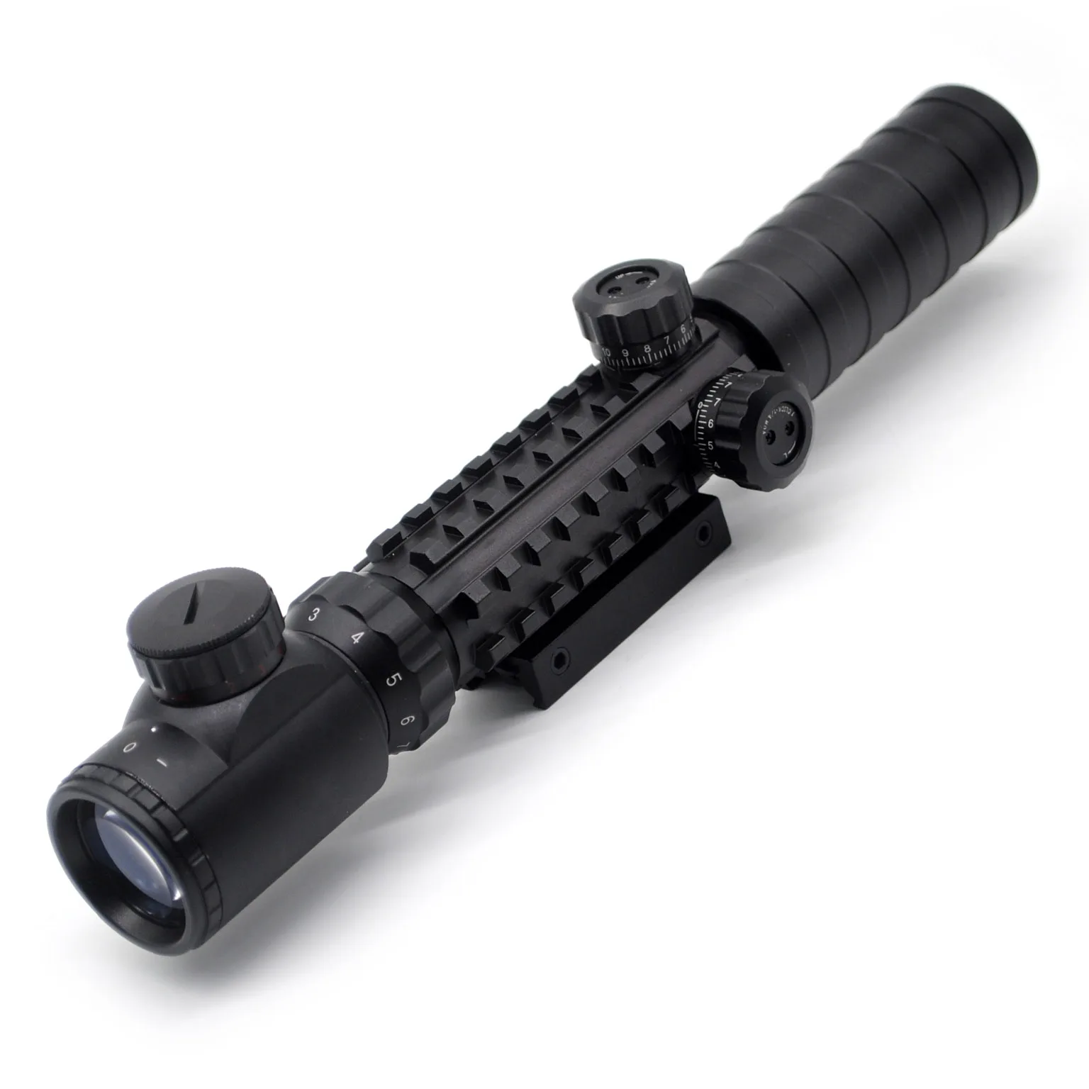 
Hunting Riflescope 3-9x32EG Red & Green Illuminated Rifle reflex sight Scope with 20mm picatinny rail mount 