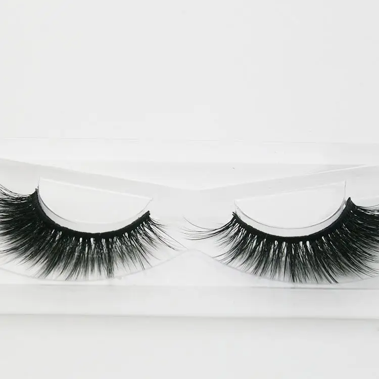Handmade False 3d Silk Eyelashes With Custom Package Box