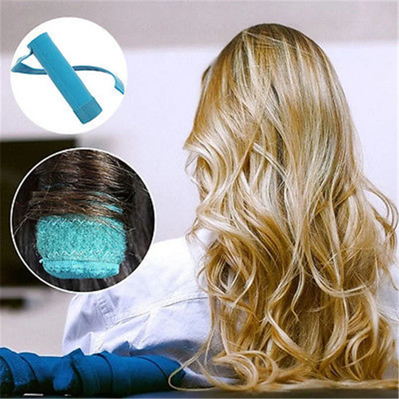 
New Style Nighttime Curlers Long Super Soft Foam Hair Sleep Roller Spiral Curls Styler 