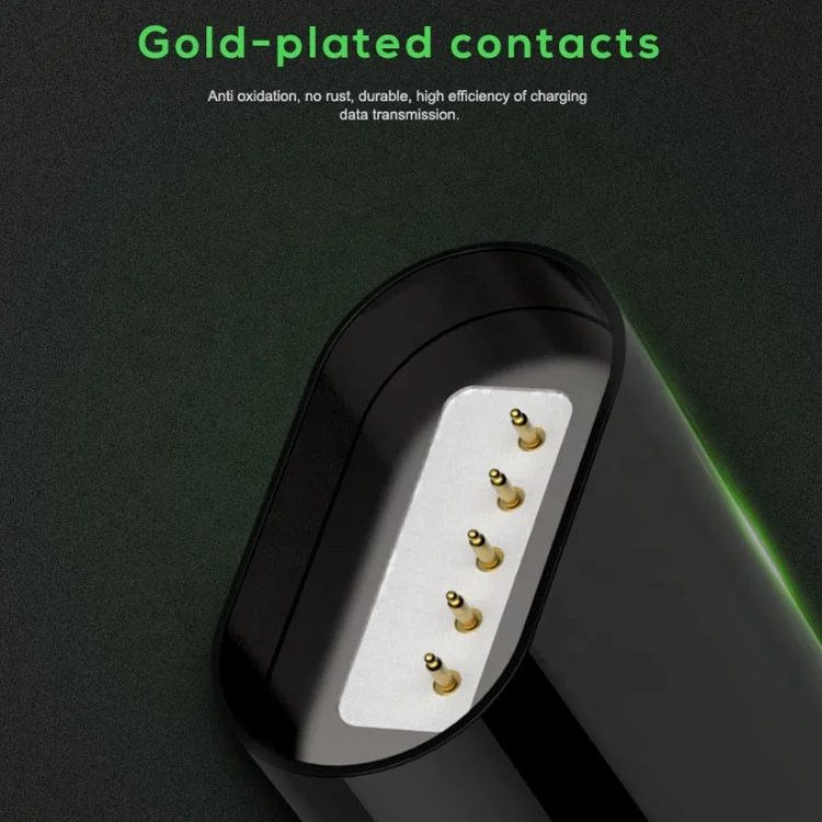 Fast Charging Magnetic Micro Usb Cable Led 2.4 A For Samsung Mobile Phone